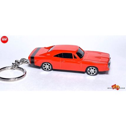 KEYCHAIN ORANGE 1969 DODGE CHARGER RT CUSTOM Ltd. Ed. GREAT GIFT NOVELTY