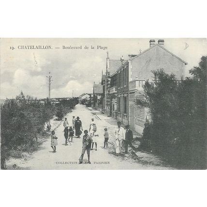 17 - CHATELAILLON - boulevard de la plage