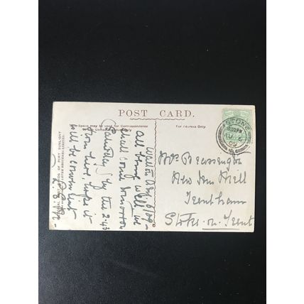 Port Sunlight Postcard Windy Bank by Lever Brothers Wirral USED 1909 GC