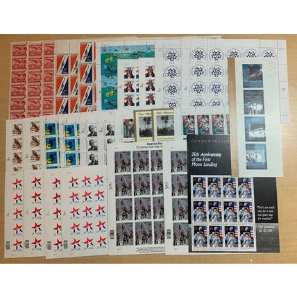6¢-45¢ Discount Postage Sheet Group - Face Value $193.01 - Stuart Katz