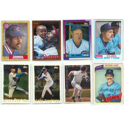 Lot of 54x Chicago Cubs incl Inserts, Rookies baseball cards
