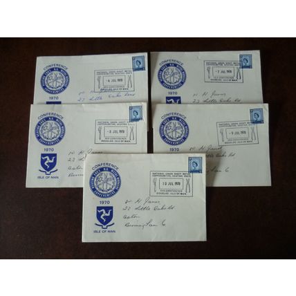 1970 GB IOM National Union Sheet Metal Copper Conference 5 illustrated covers