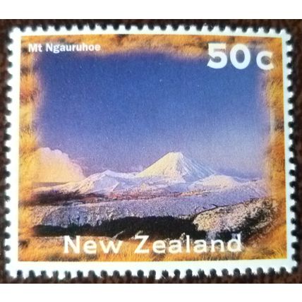 New Zealand 1995 NZ Scenery 50c Mount Ngauruhoe mint stamp SG1930
