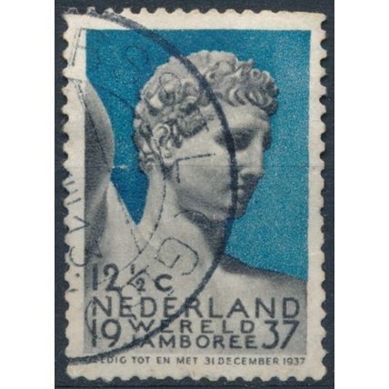 Scout Jamboree: 12½c - Netherlands 1937 - FH - MiNr 303