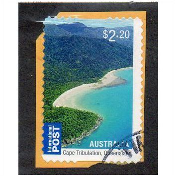 AUS 2010 $2.20 (S/A) 'CAPE TRIBULATION ' FINE USED (ON PAPER) (EBID3064)