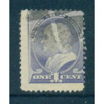 Used 212 1c Benjamin Franklin Average M01354