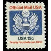 O129 13c Eagle Fine MNH G0570