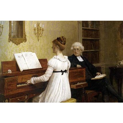 The Piano Lesson 20 x 30 Poster