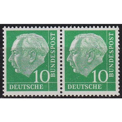 GERMANY BUND [1954] MiNr 0183 y 2er ( **/mnh )