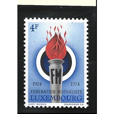 Luxembourg Stamp Scott #541, Mint Never Hinged