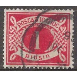 1925 D2 1d Carmine Postage Due Fine Used.