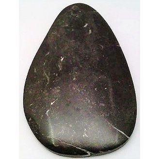 Black Septarian Nodule Freeform Gemstone Cabochon 96