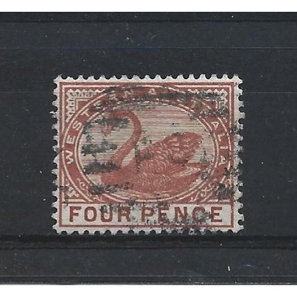 WesternAustralia.SG98 4d Chestnut.Fine Used.Oct24