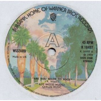 Wizzard Are you ready to rock / Marathon Man 1974 7" single vinyl record K16497