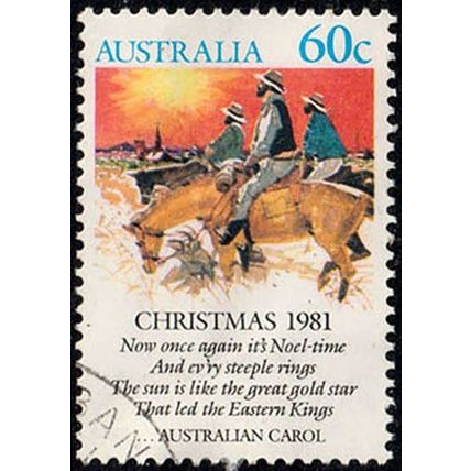 Australia 1981 Christmas 60c Used Stamp