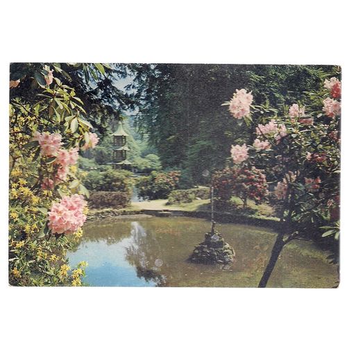 ALTON TOWERS, unused vintage postcard by J.Arthur Dixon SP 1287 =