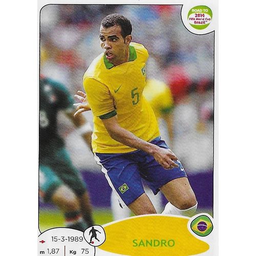 Panini's Road to FIFA World Cup Brazil 2014 Stickers: No.8 - Sandro