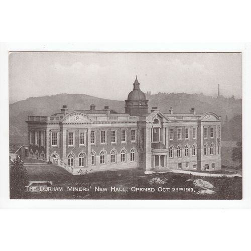 The Durham Miners Hall Postcard C