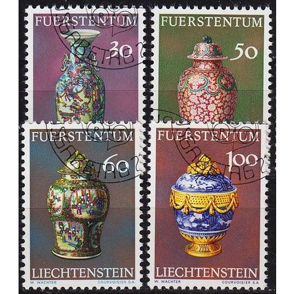 LIECHTENSTEIN [1974] MiNr 0602-05 ( O/used ) Kunst