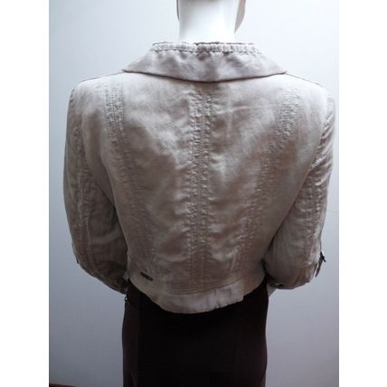 MARC CAIN SPORTS SAND MULTI JACKET UK 8 £379 BNWT