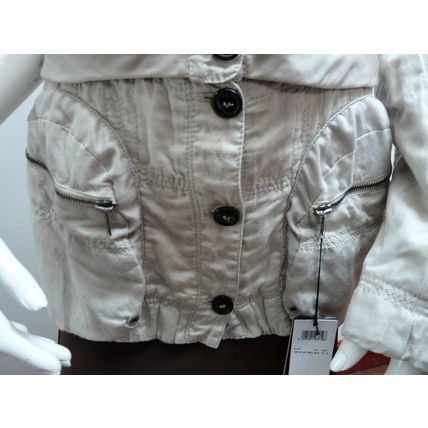 MARC CAIN SPORTS SAND MULTI JACKET UK 8 £379 BNWT