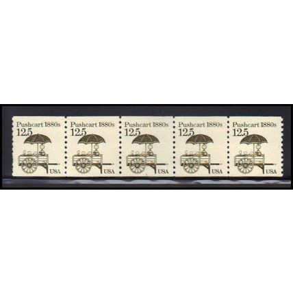2133 12.5c Pushcart Very Fine MNH Dry Gum PNC 1/5 X2223