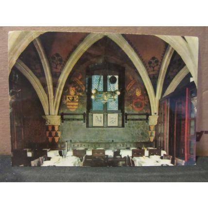 RAADSKELDER ANNO 1425 Gent unused postcard Belgium Restaurant, Cafe, Tearoom A =