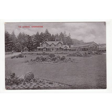 The Gardens Sandringham Postcard Norfolk S15