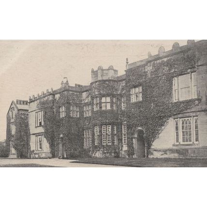 Harrock Hall Stately Home Wigan Lancashire Old Postcard