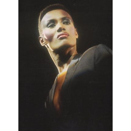 Grace Jones Stunning Photo Postcard