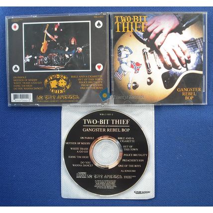 Two-Bit Thief Gangster Rebel Bop 1992 Used CD Metal USA