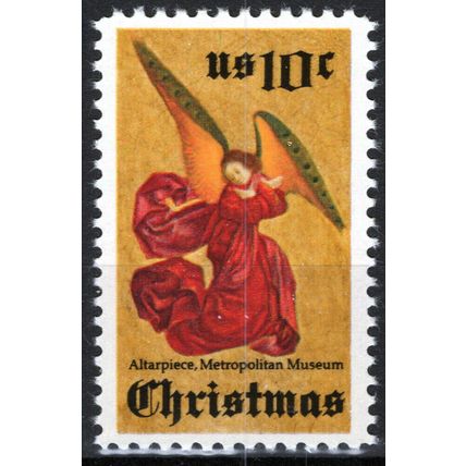 ZAYIX - 1974 US 1550 MNH Christmas Art - Angel Altarpiece - Met 021823-S20M