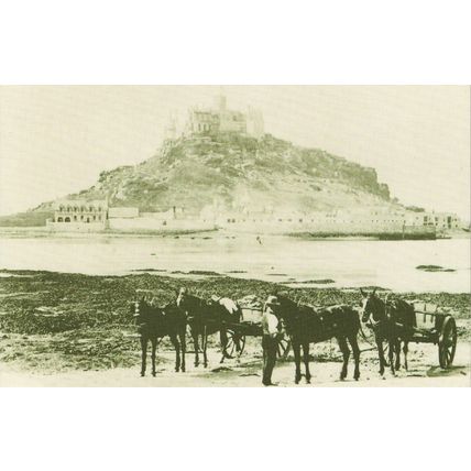The Nostalgia Postcard 1890's - 1950's - St Michael's Mount, 1896