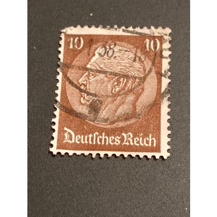 Briefmarke Deutsches Reich 10 Pfennig 1934 Michel 518 x gestempelt