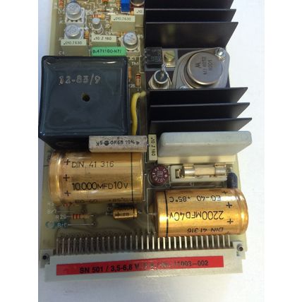 INDEL 11003-002, 3,5-6,8 V, 5A SUPPLY SCHROFF 21060-023/06,BL