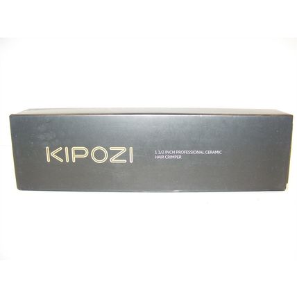KIPOZI 1 1/2" PROFESSIONAL CERAMIC HAIR CRIMPER NEW IN BOX