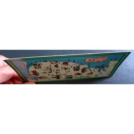 EAST ANGLIA - MAP - COLOURMASTER POSTCARD