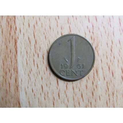Netherlands 1961 1 Cent Coin