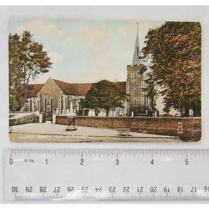 vintage postcard Minster Church, Isle of Thanet