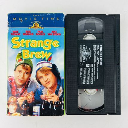 Strange Brew VHS Video Tape Bob & Doug McKenzie Cult Classic