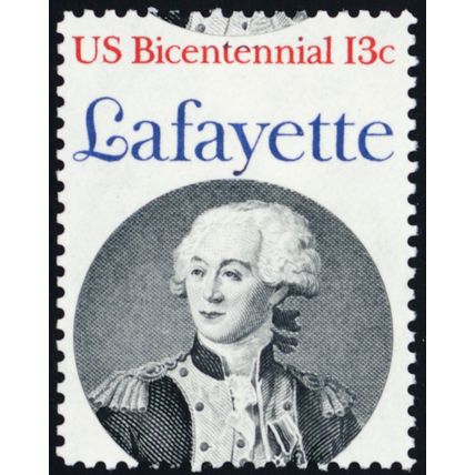 1716, Mint NH 13¢ - Large Misperforation Error - Stuart Katz