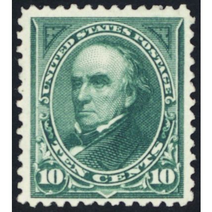 258, Mint FVF XLH 10¢ - Nice Centering & Fresh - Stuart Katz