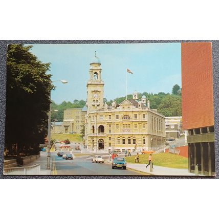 Vintage Postcard Town Hall, Chatham, Kent Unposted