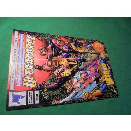 1994 MALIBU COMICS ULTRAVERSE ULTRAFORCE ASHCAN LIMITED EDITION #0A MINI COMIC