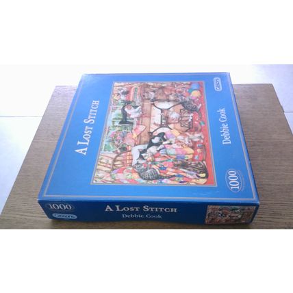 A LOST STITCH by Debbie Cook Jigsaw Puzzle (1000 Piece) Gibsons