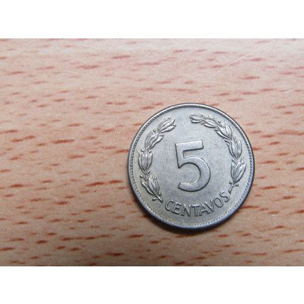 Ecuador 1946 5 Centavos Coin