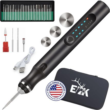 ELK Customizer Engraving Pen for All Materials - NO ALLEN KEY NEEDED - Rechargea