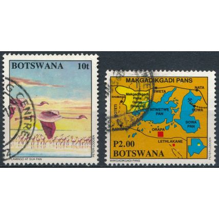 Environment Protection: 10t & 2p - Botswana 1994 - FH - SG 793 & 796