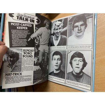 1980 "TOP SOCCER ANNUAL 1981" RANGERS NOTTS FOREST CLOUGH FOOTBALL HB BOOK (P3)