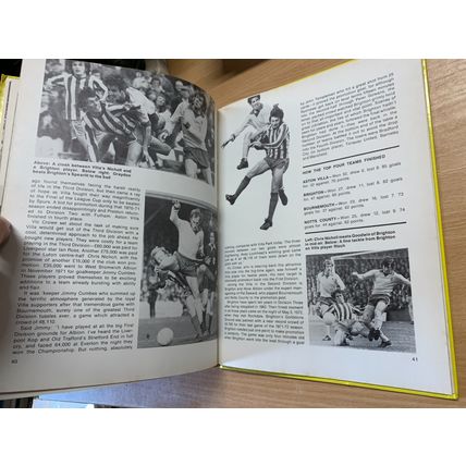 1972 "FOOTBALL CHAMPIONS" VINTAGE SOCCER ANNUAL HARDBACK BOOK (P3)